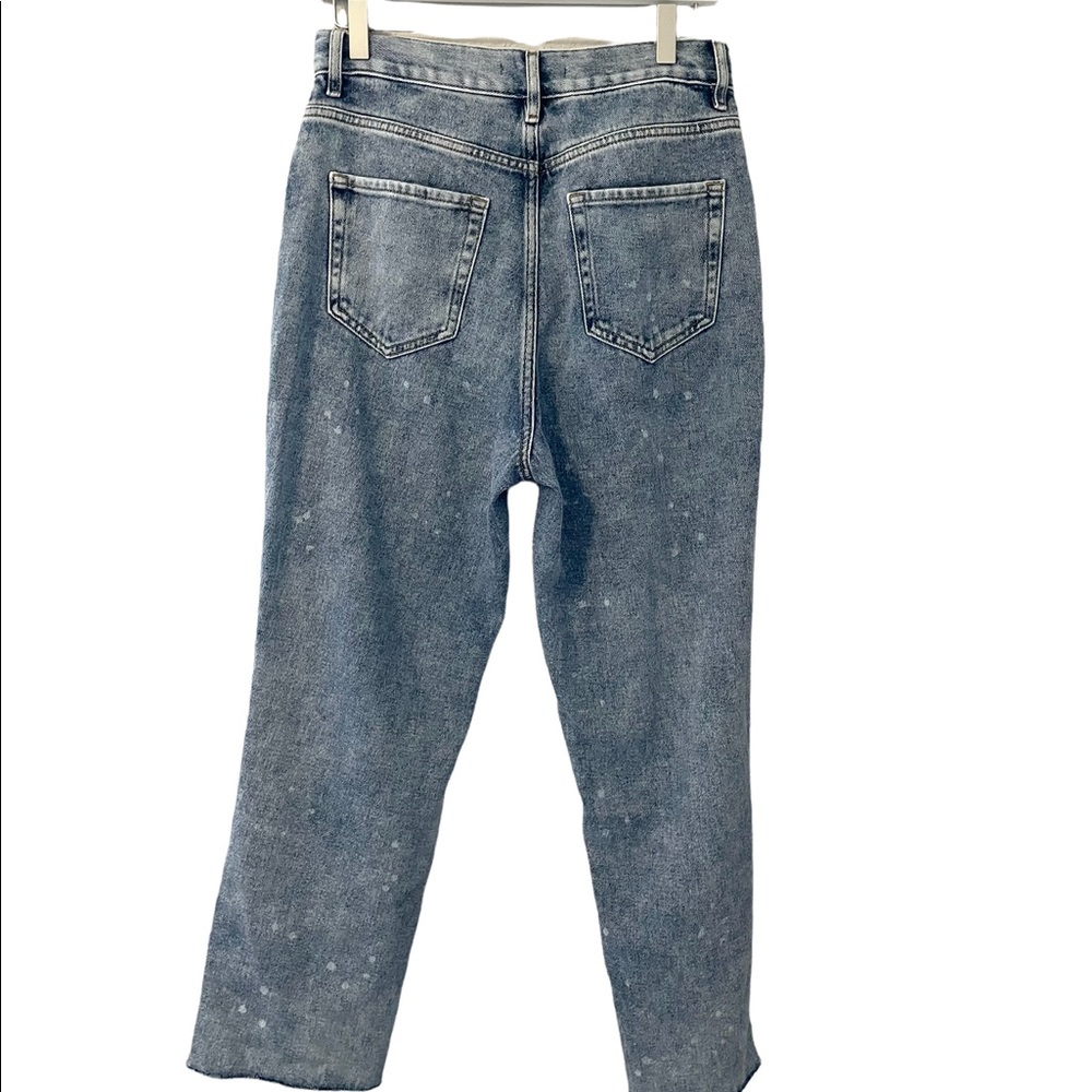 Pacsun Distressed High Rise Straight Leg Jeans - Picture 2 of 9